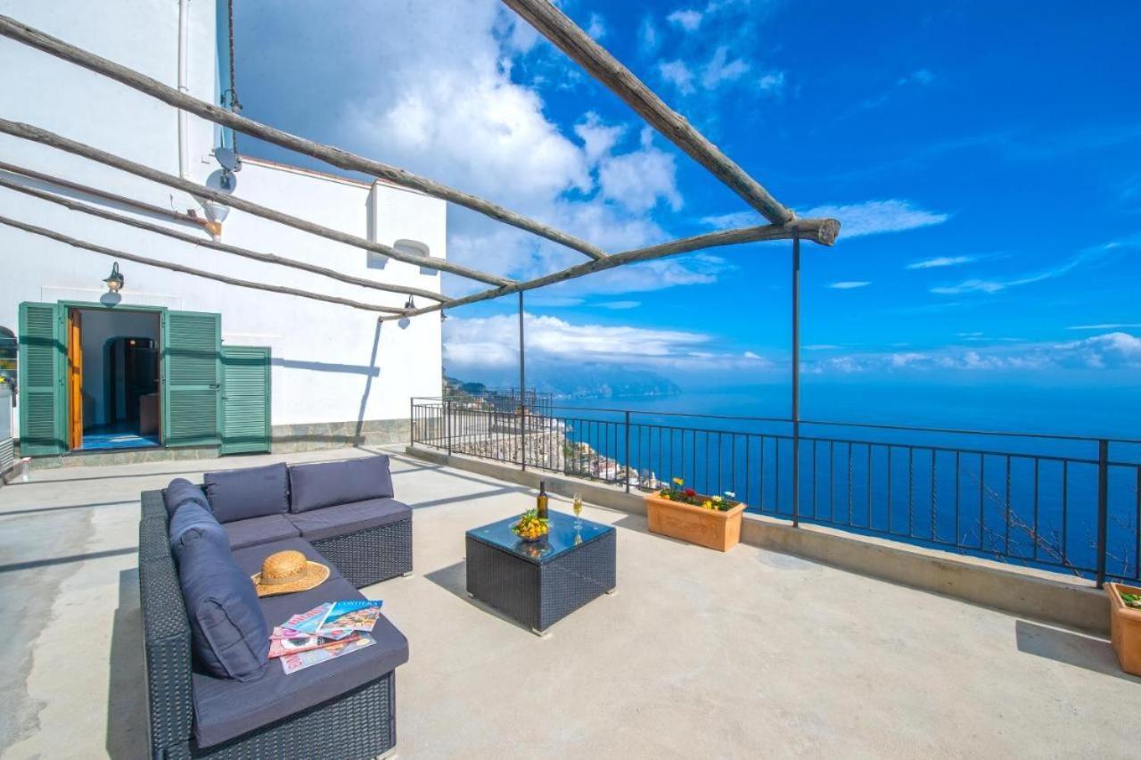 Villa Alba D'Amalfi - The Dawn One Step From The Heaven المظهر الخارجي الصورة