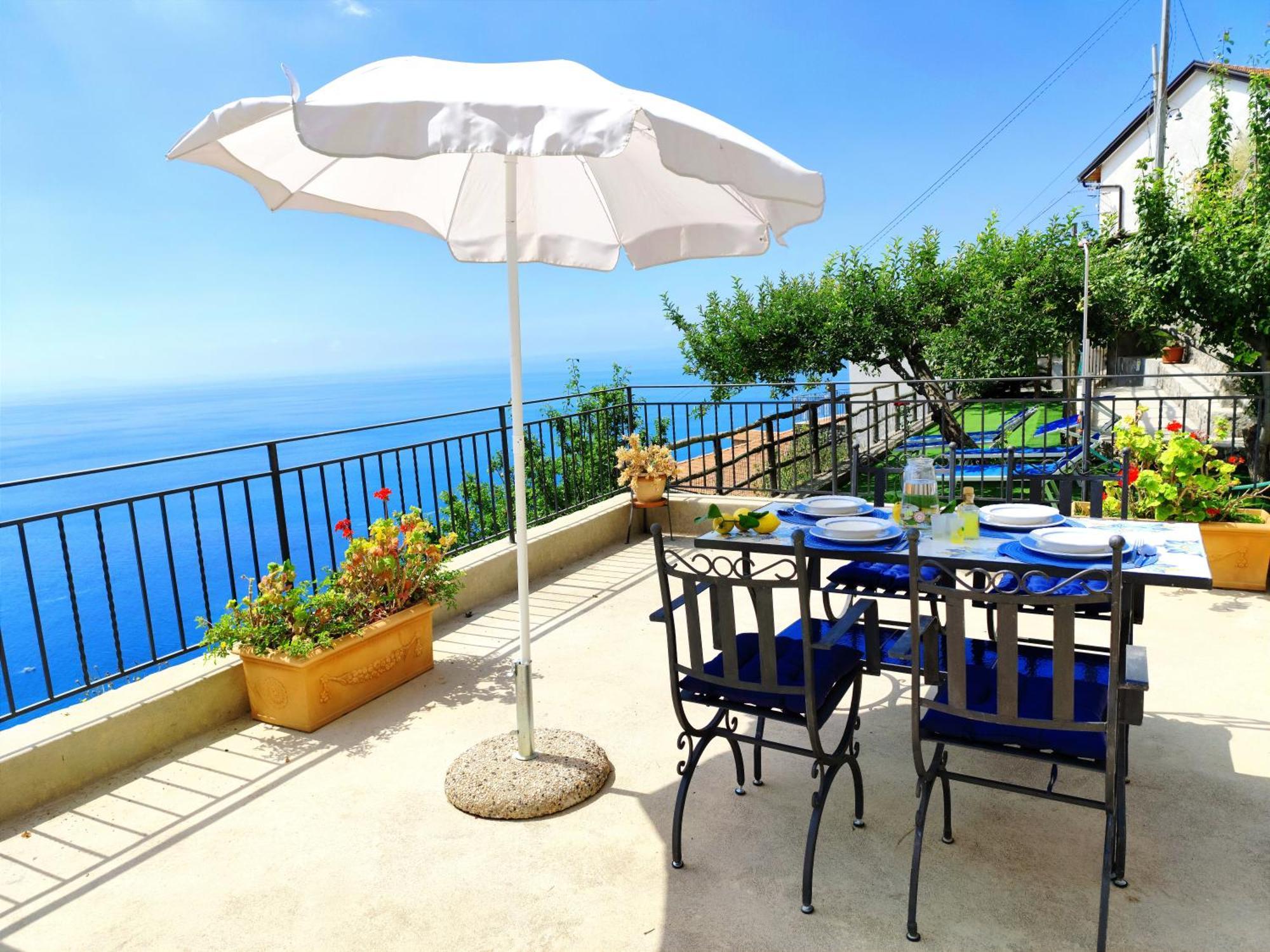 Villa Alba D'Amalfi - The Dawn One Step From The Heaven المظهر الخارجي الصورة