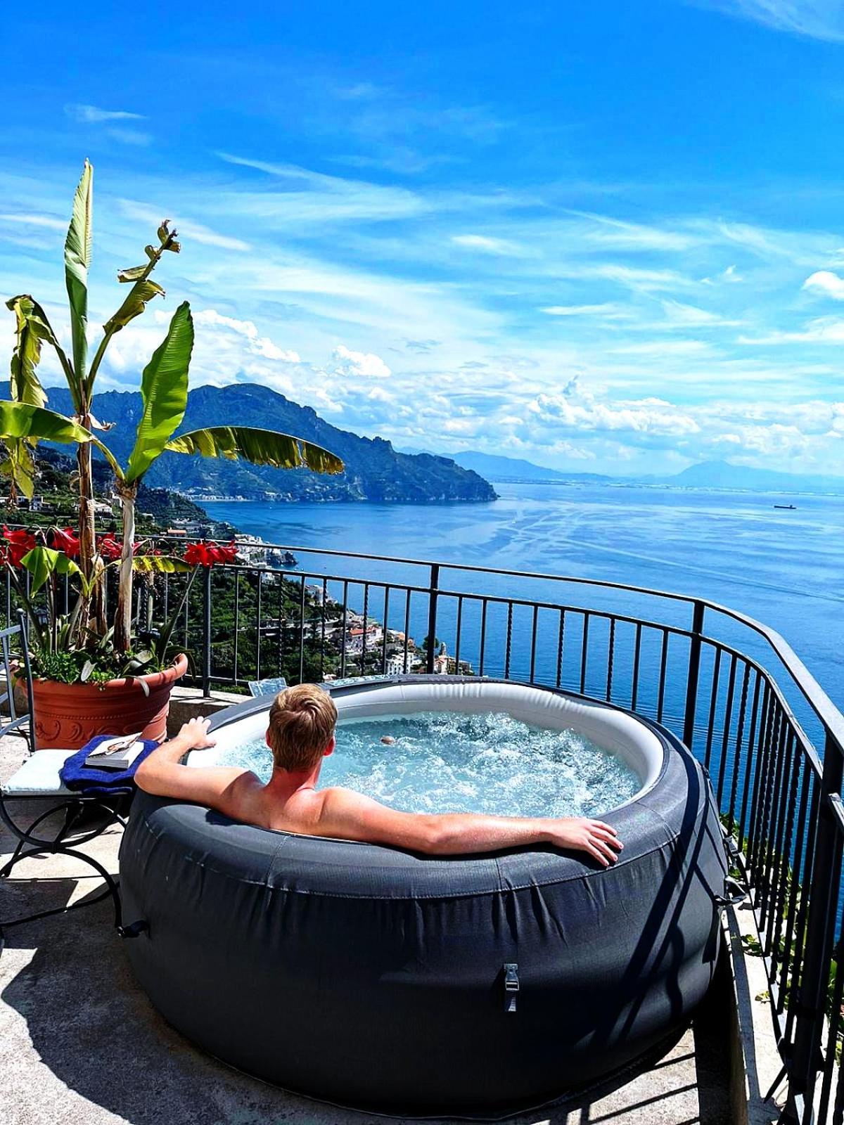 Villa Alba D'Amalfi - The Dawn One Step From The Heaven المظهر الخارجي الصورة